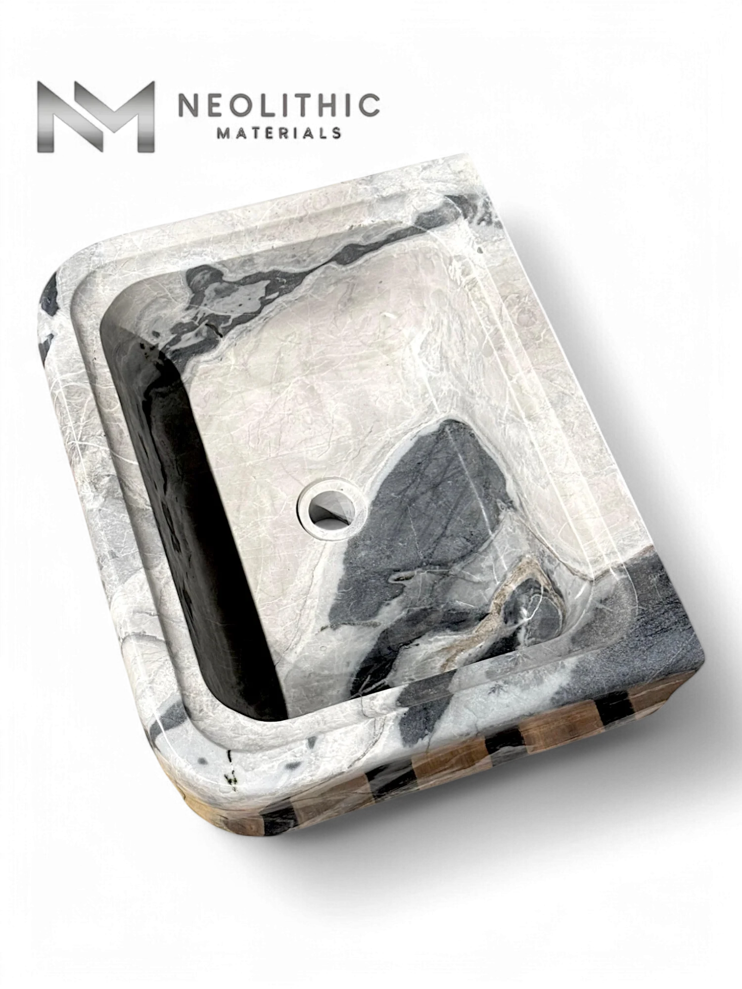 Arctic Ocean Marble Sink - Image 12
